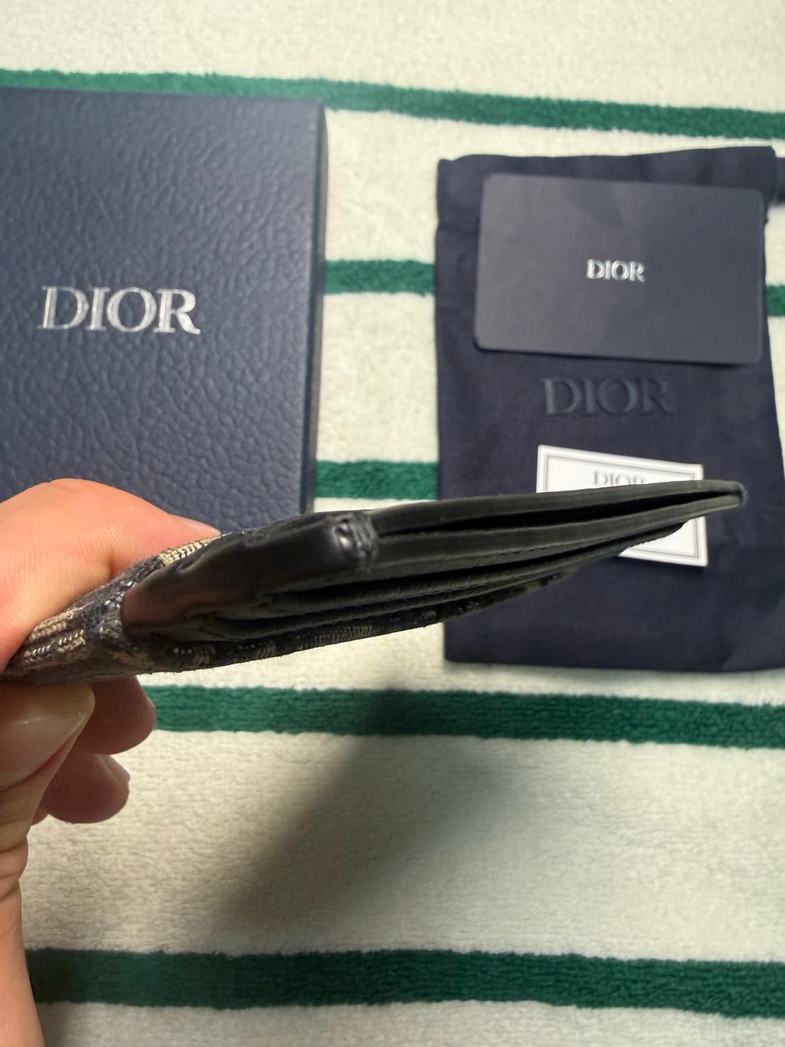 디올 오블리크 카드지갑 상품이미지6
