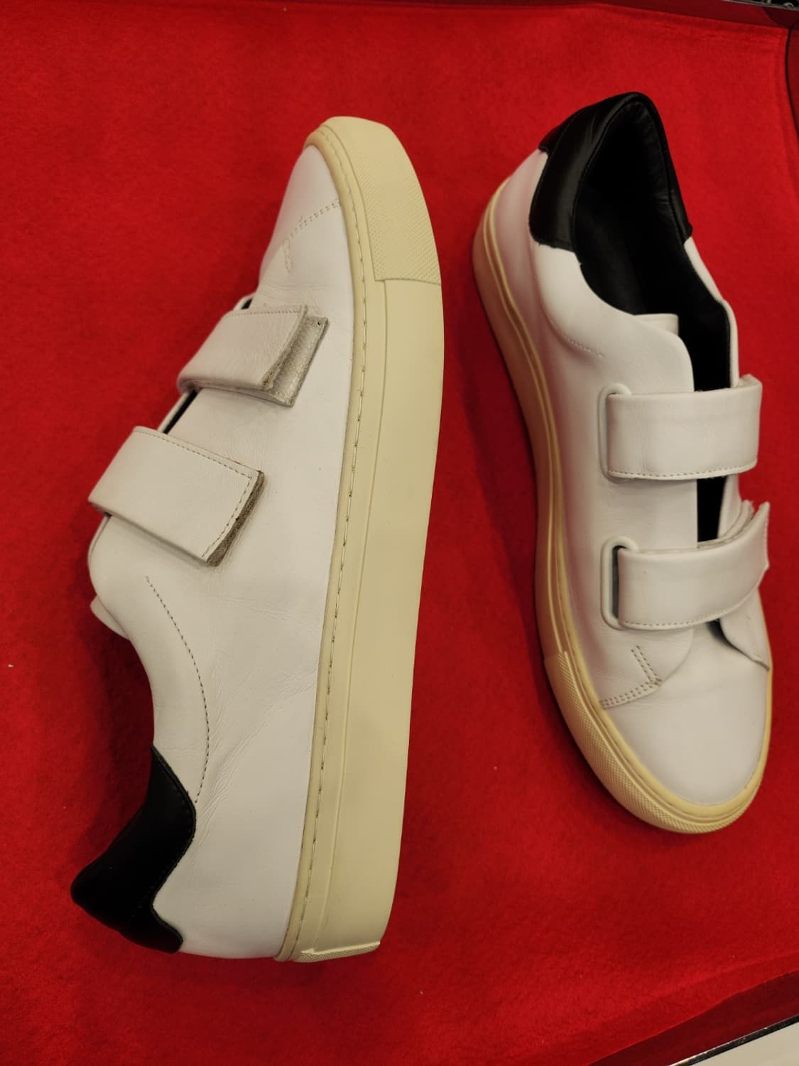 산드로 화이트 벨크로 스니커즈44 상품이미지3