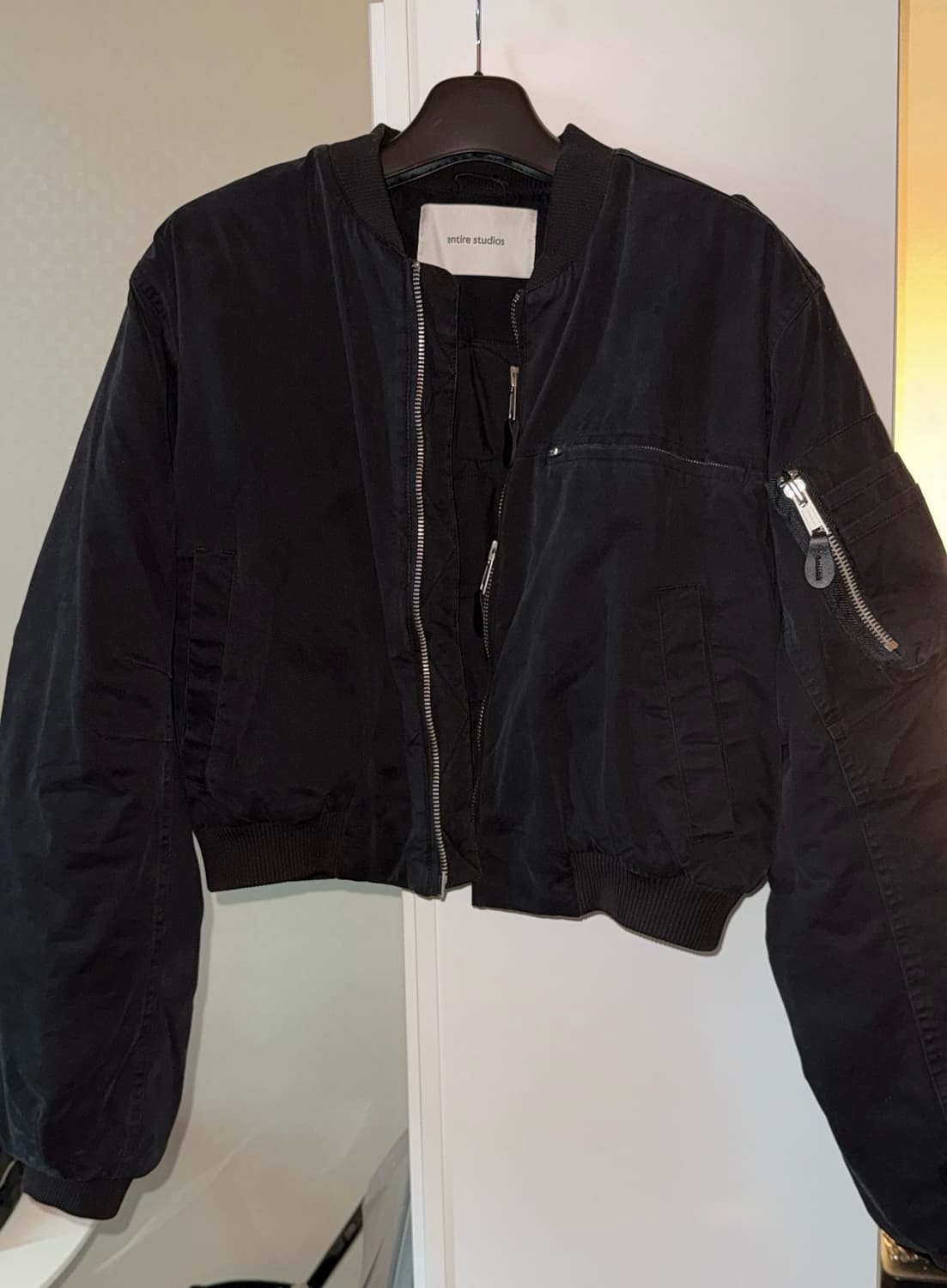 엔타이어 스튜디오 A-4 봄버 자켓 S 상품이미지1