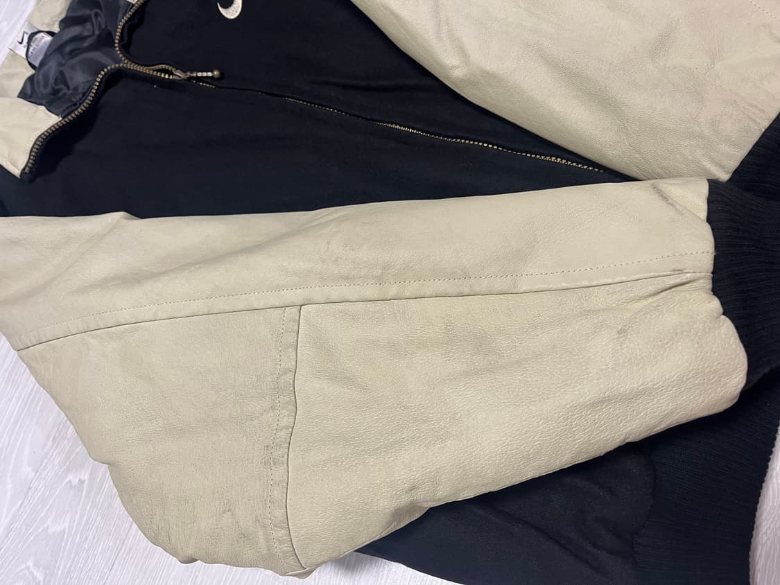 나이키 빅로고 소가죽점퍼 M(XL) 상품이미지6