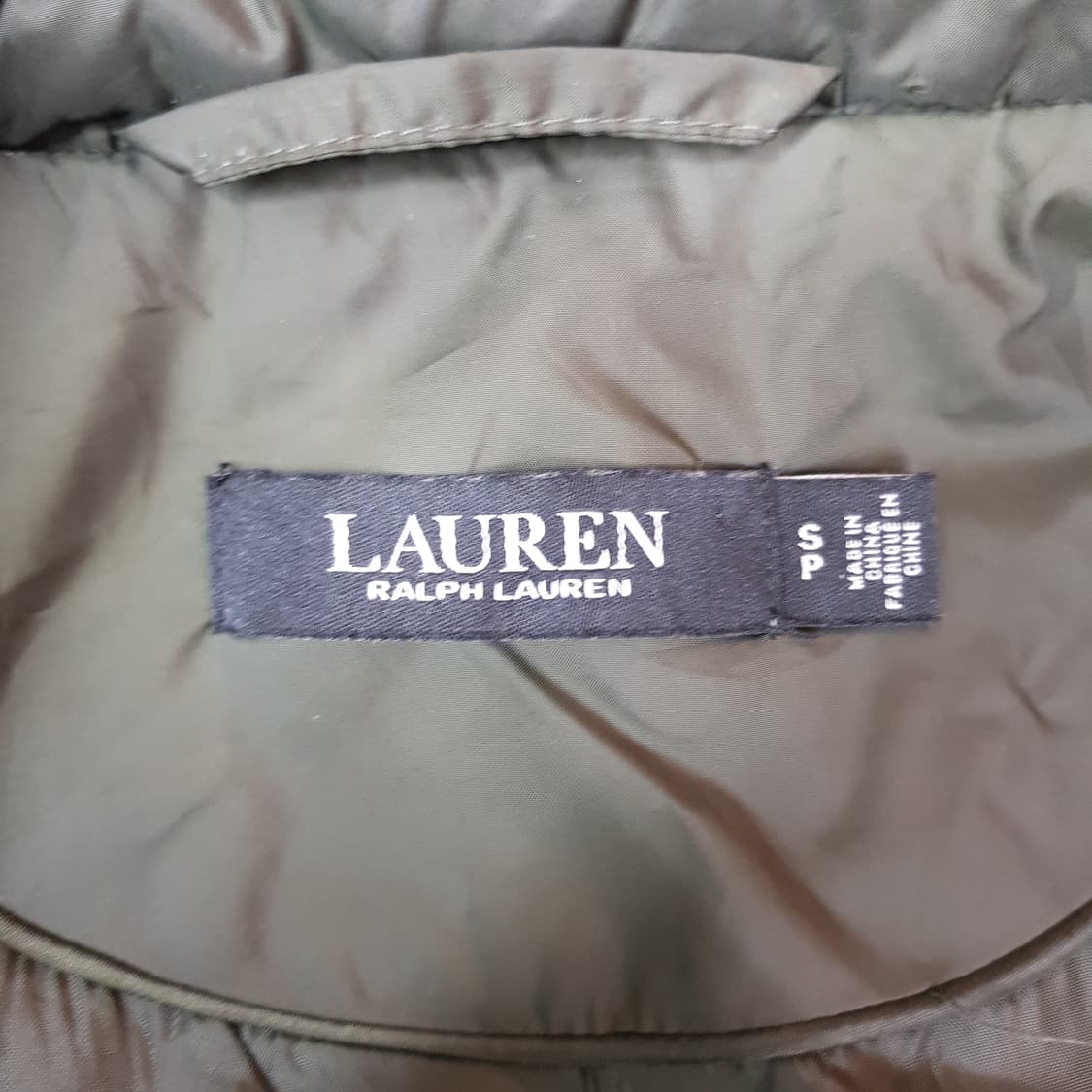 로렌 랄프로렌  퀼팅 패딩 자켓  S사이즈 상품이미지7