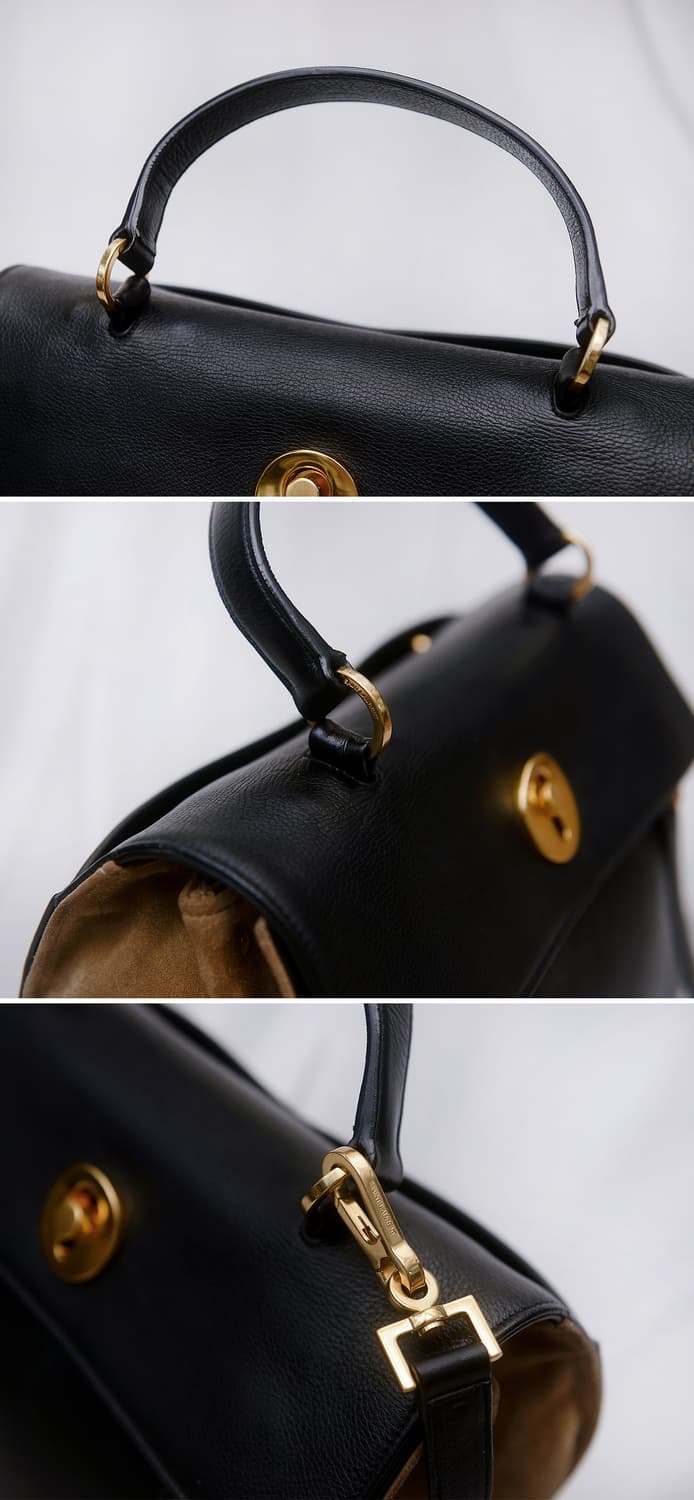 생로랑 (YSL) 삭 뮤즈 투 블랙브라운 2웨이 (토트.숄더.크로스) 상품이미지6