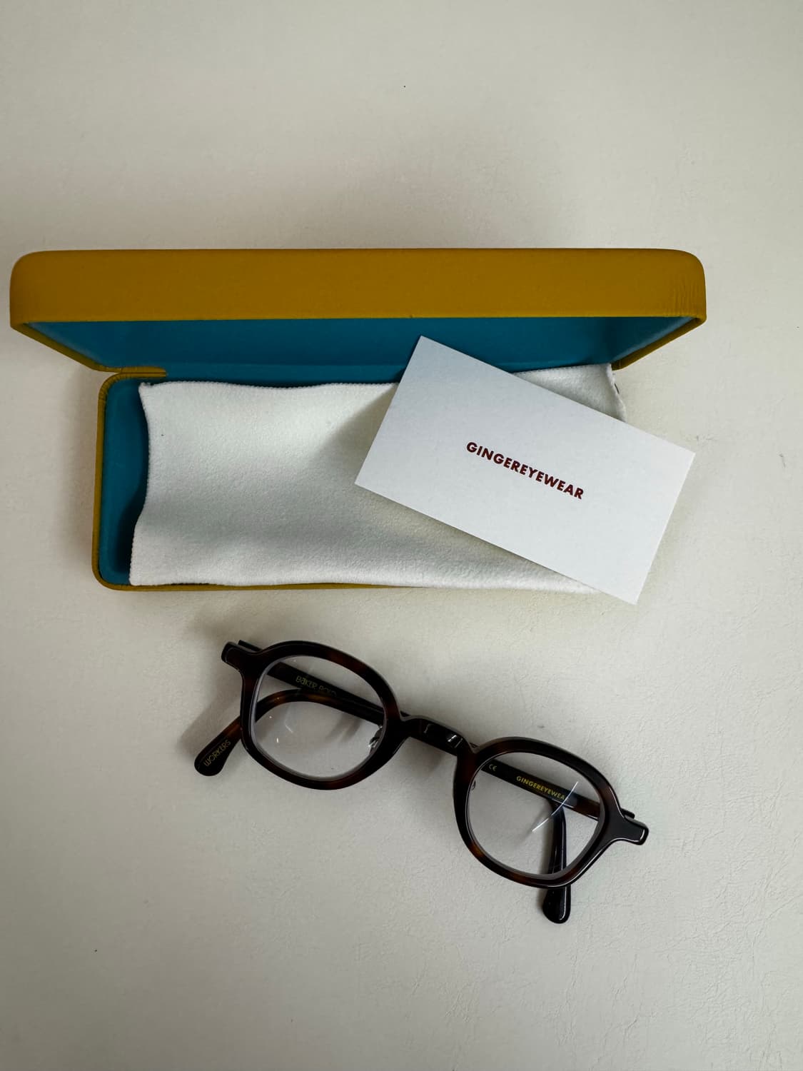 GINGEREYEWEAR 진저아이웨어 베이커 볼드 바스크 상품이미지1