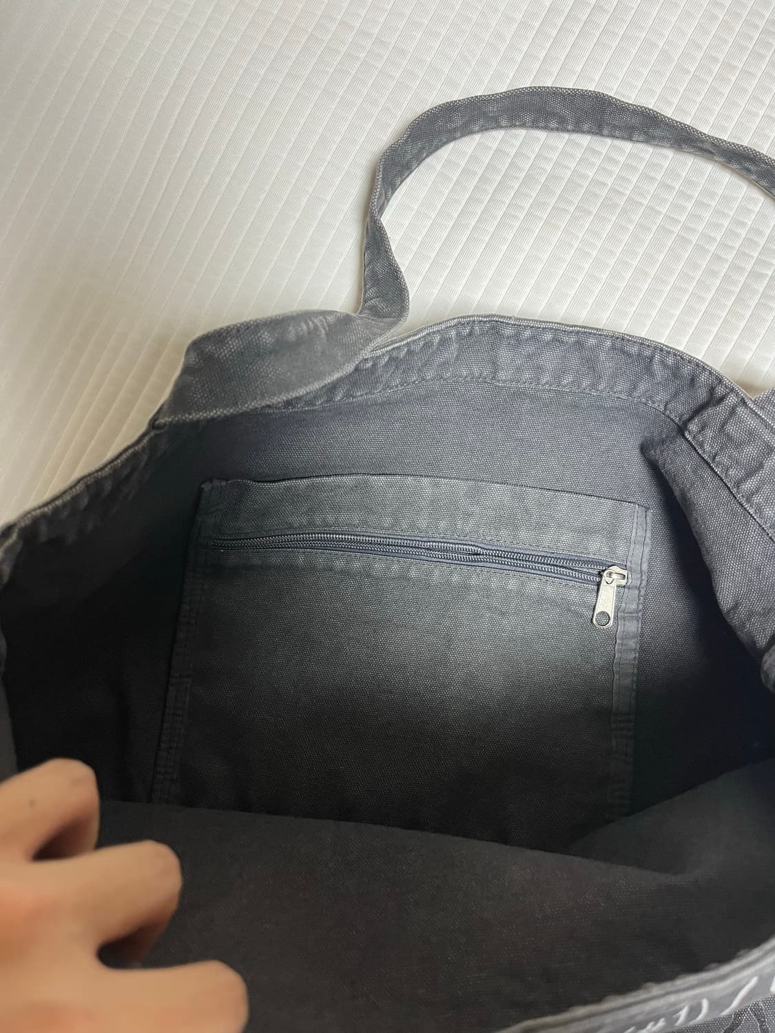 [OS] POT 피오티 차콜 토트백 에코백 상품이미지3