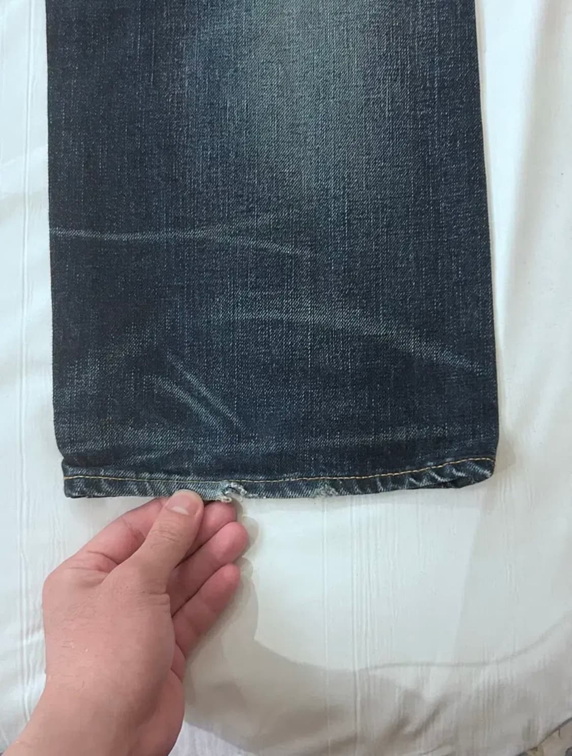 RRL 빈티지 파이브 포켓 기빈스 데님 진 33x34 상품이미지4