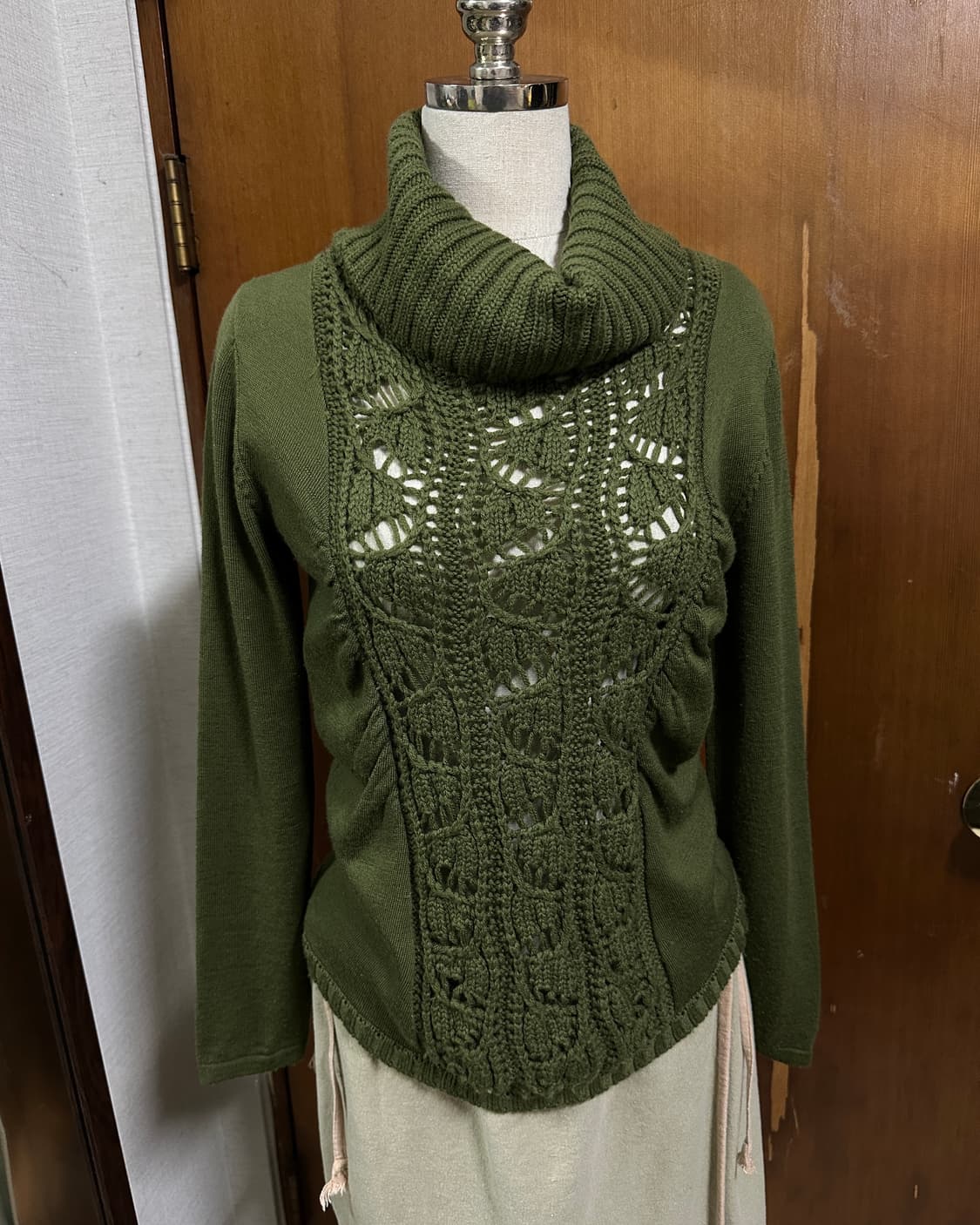 max blue 레이스 뜨개니트 상품이미지1