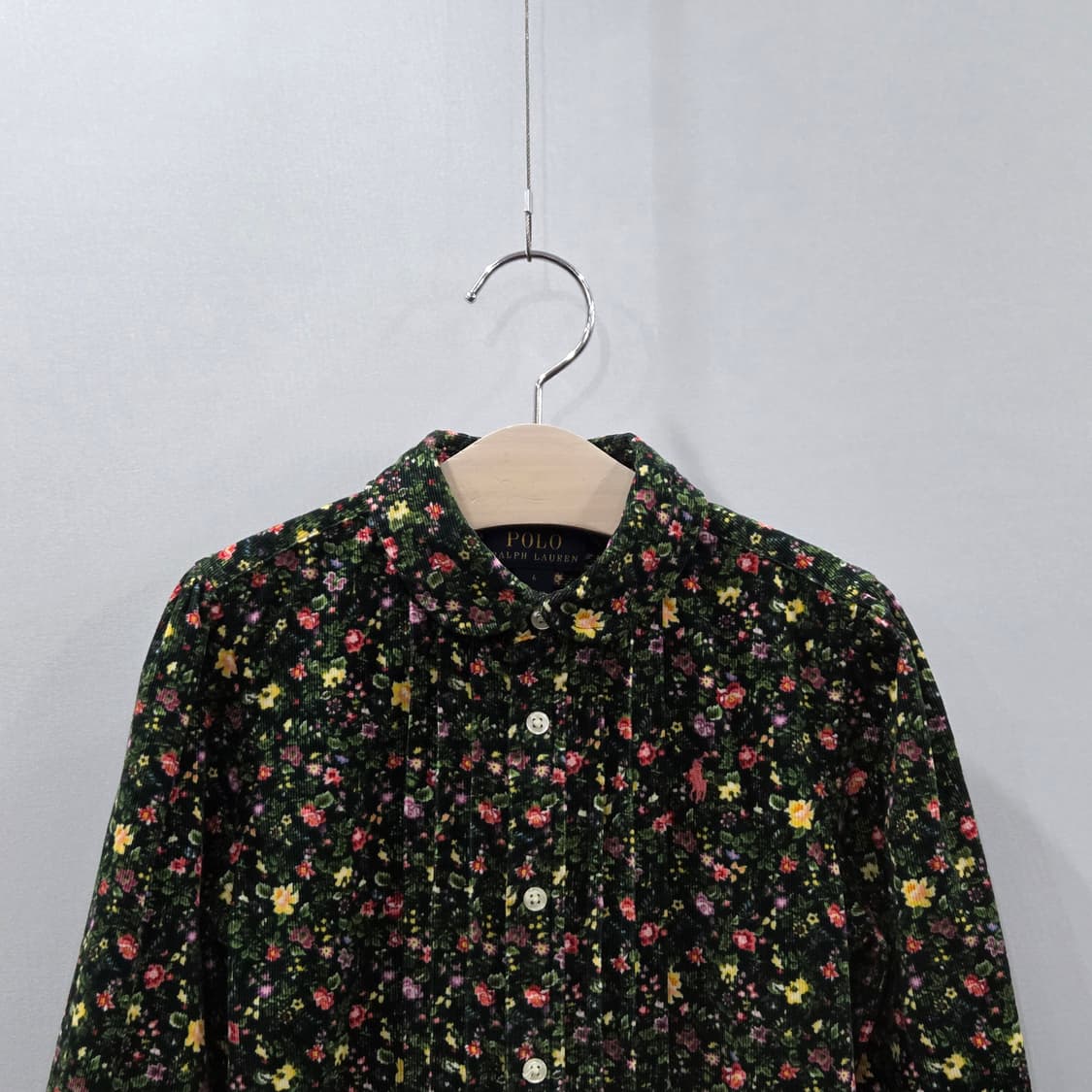 폴로랄프로렌 여아 플로럴 코듀로이 셔츠 원피스 6 상품이미지2