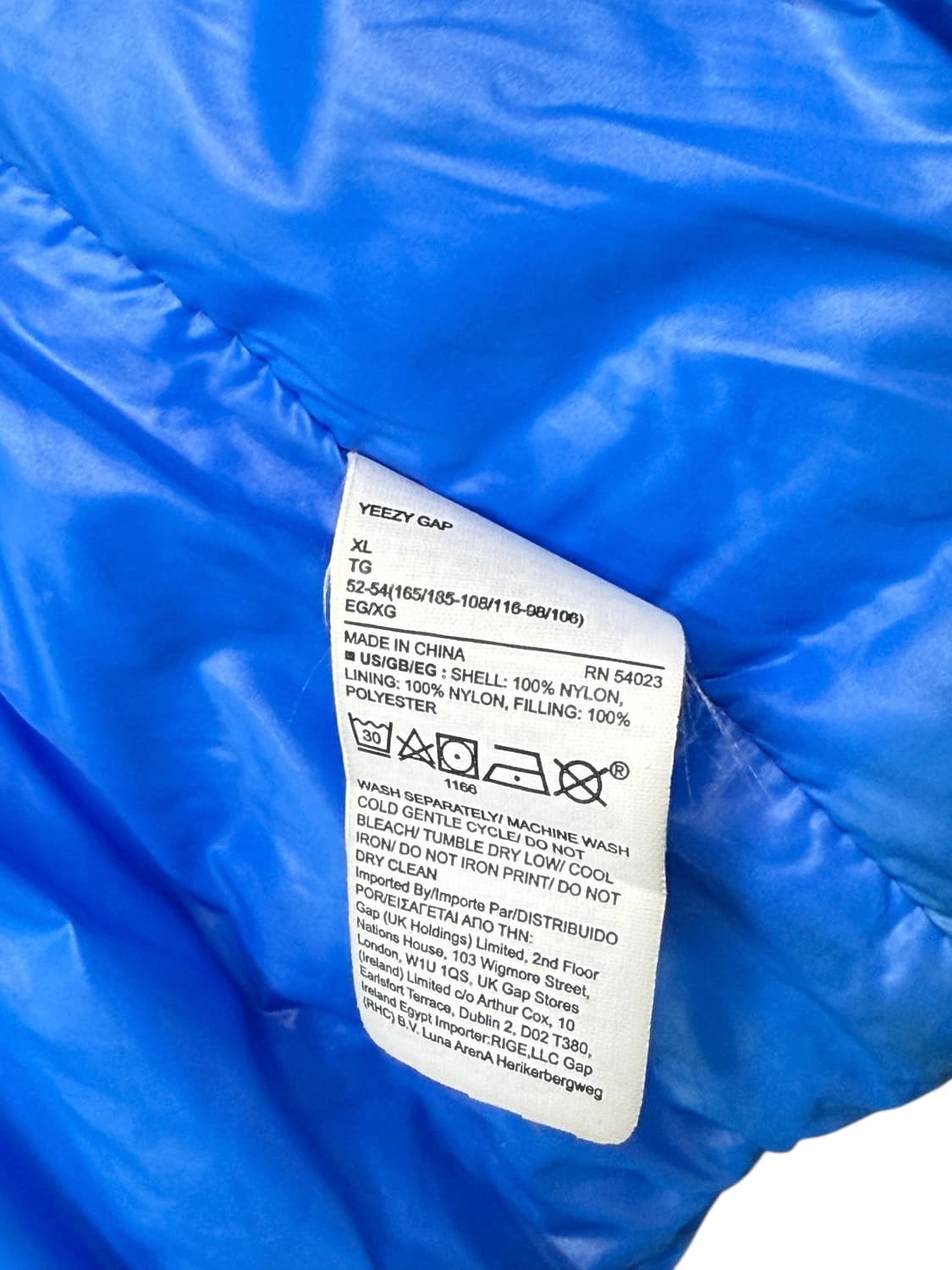 [XL] 이지갭 라운드 블루 패딩 상품이미지9