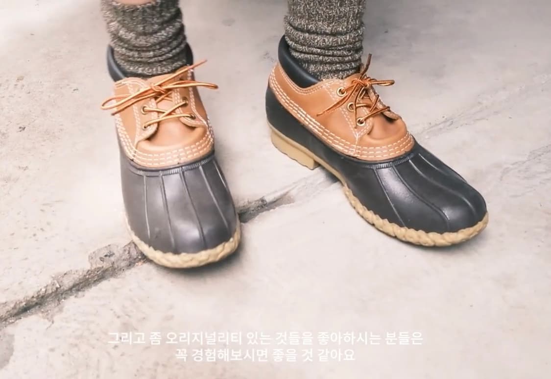(9/새제품)엘엘빈 덕부츠 로우 LLBEAN L.L.Bean 상품이미지5