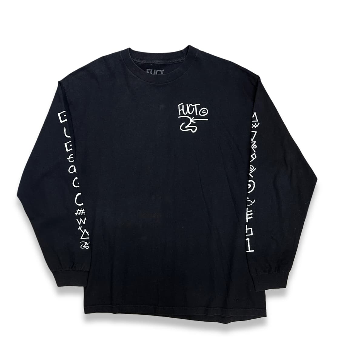 00s FUCT Hieroglyph 롱슬리브 XL 상품이미지2