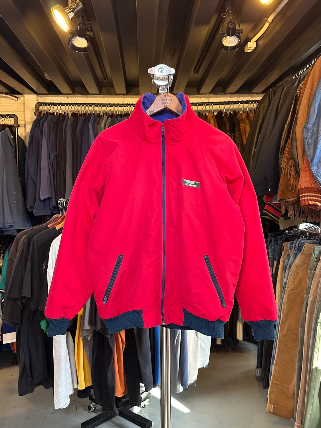 엘엘빈 후리스 라이닝 윔업 트랙 자켓 상품이미지1