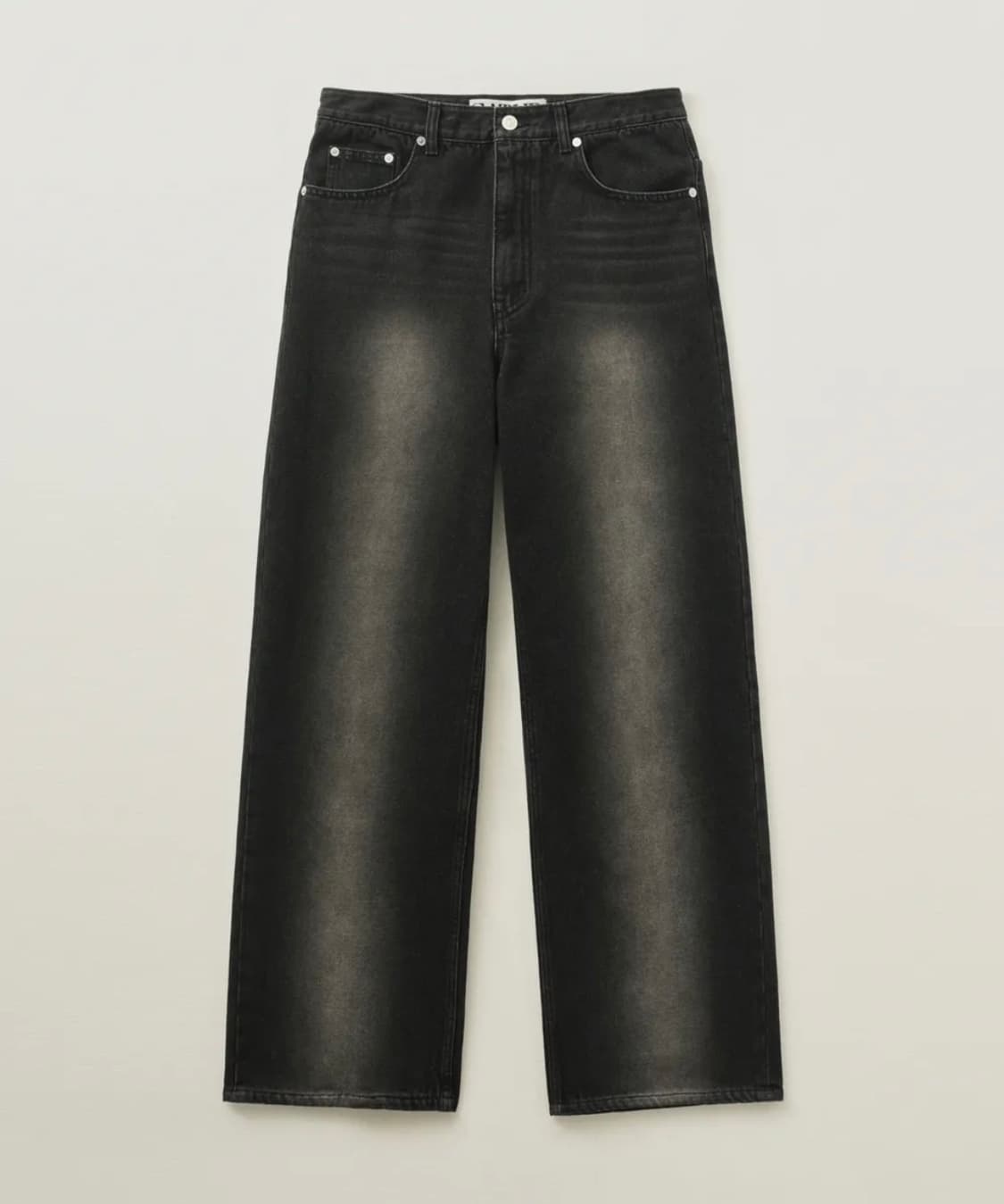 세터 브루클린 뉴트로 와이드 워시드 데님 팬츠 뉴트로 블랙 상품이미지1