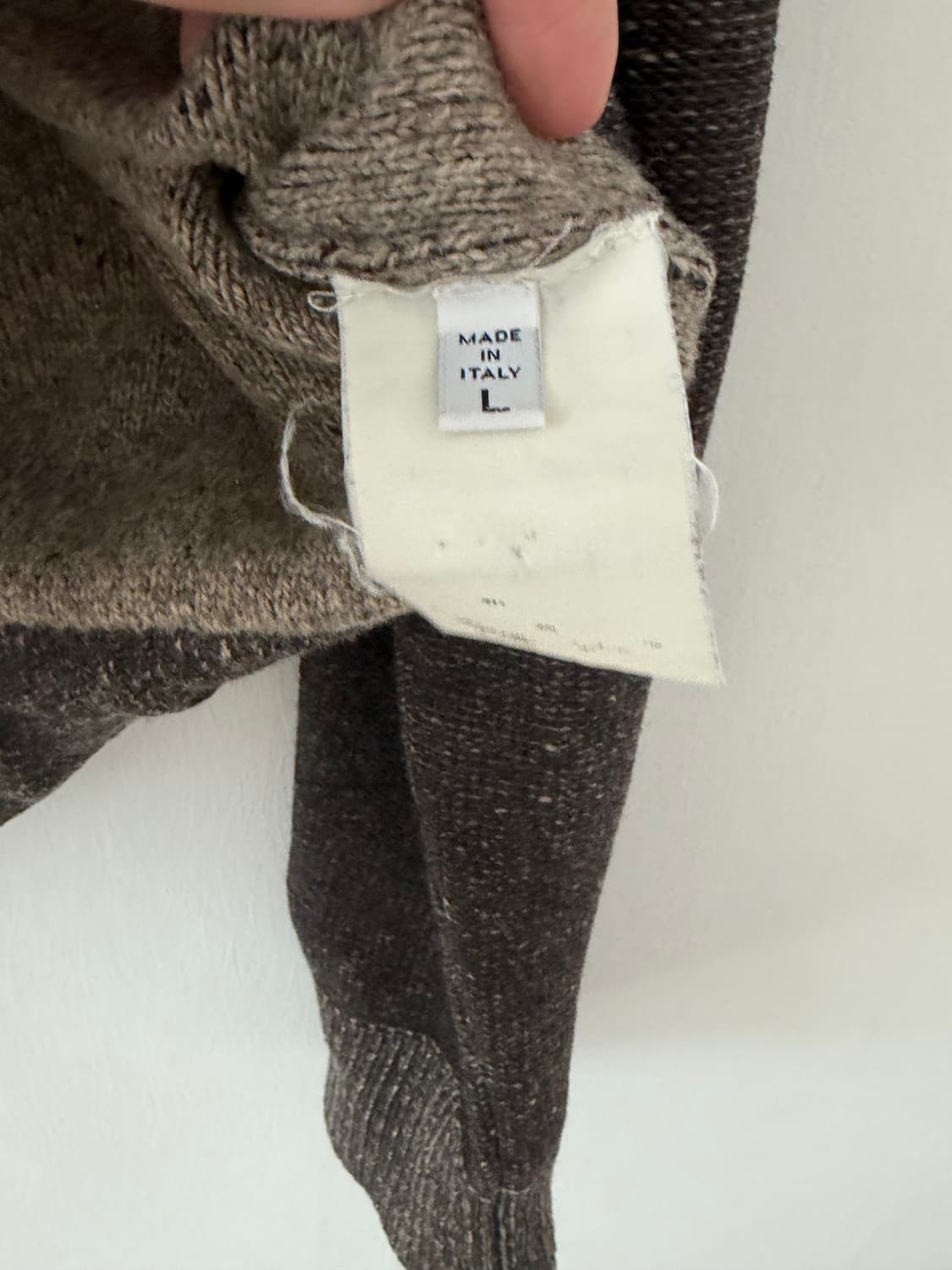 [L]마르지엘라 05-06 니트 스웨터 브라운 상품이미지4