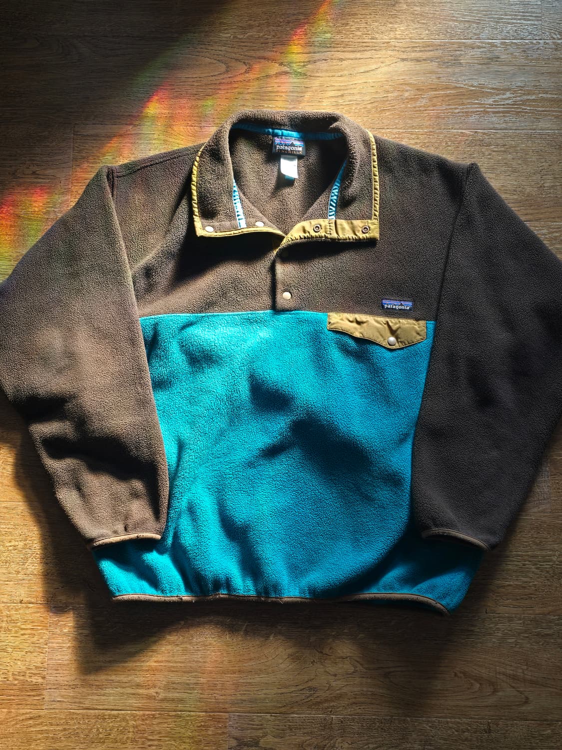 파타고니아 신칠라 스냅티 틸 브라운 L 헤비웨이트 상품이미지2