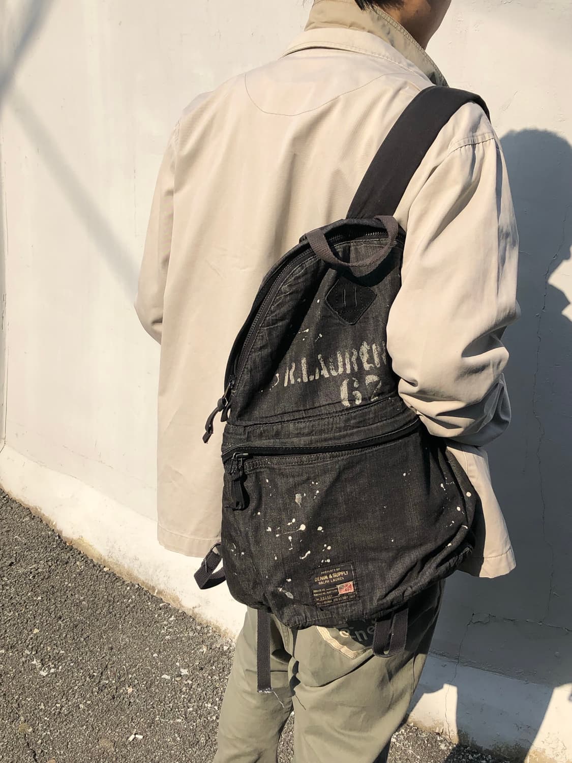 폴로 데님 앤 서플라이 페인팅 백팩 상품이미지2