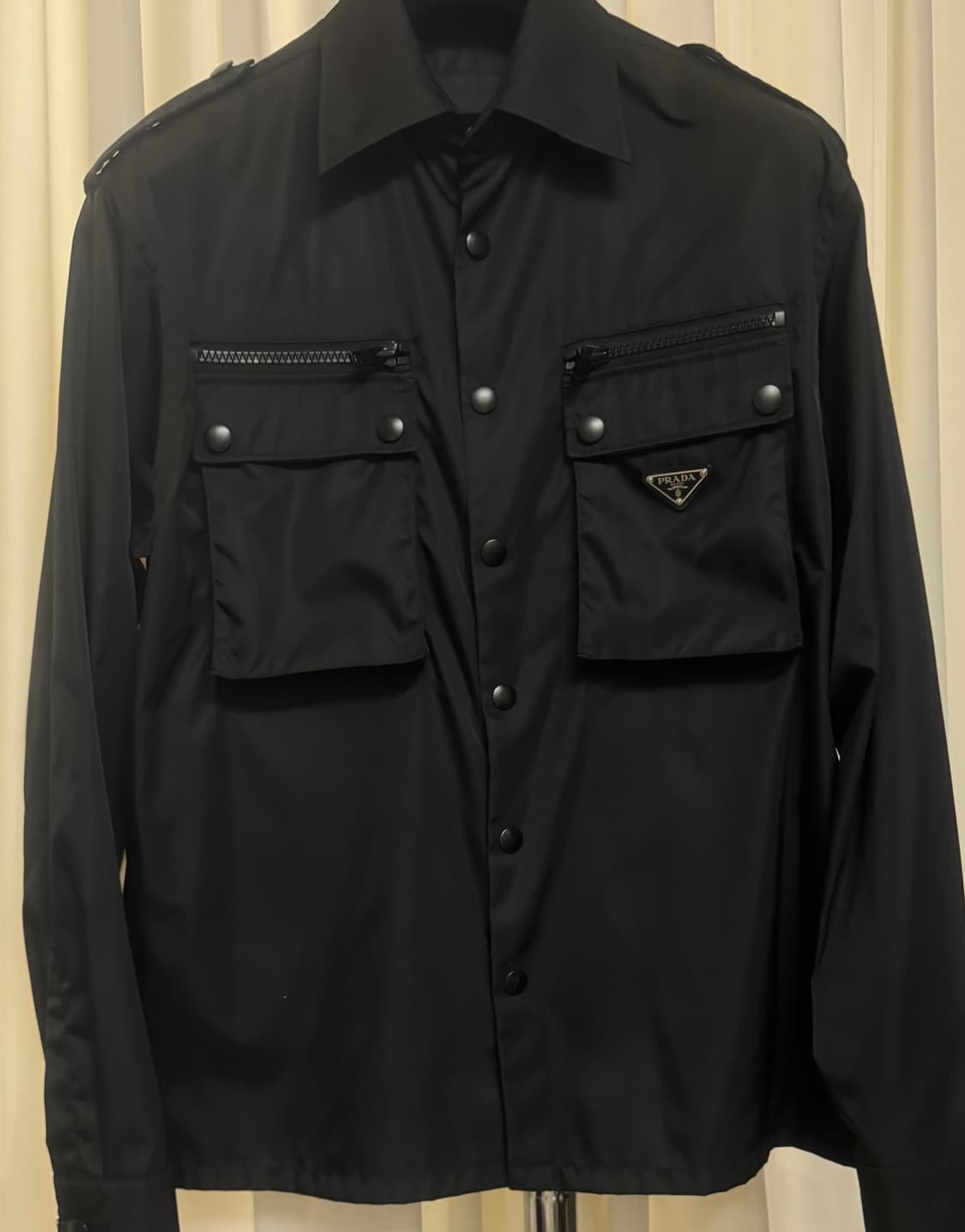 프라다  PRADA  나일론 개버딘  셔츠 쟈켓 SC489 상품이미지6