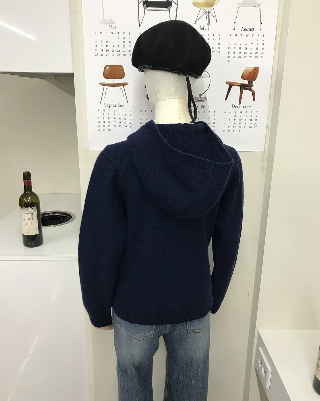 폴로 후드 니트 상품이미지7