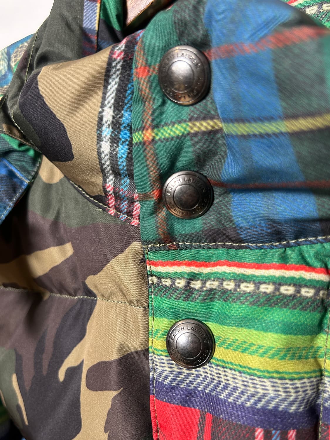 Polo Patterned Print Puffer Jacket 상품이미지4