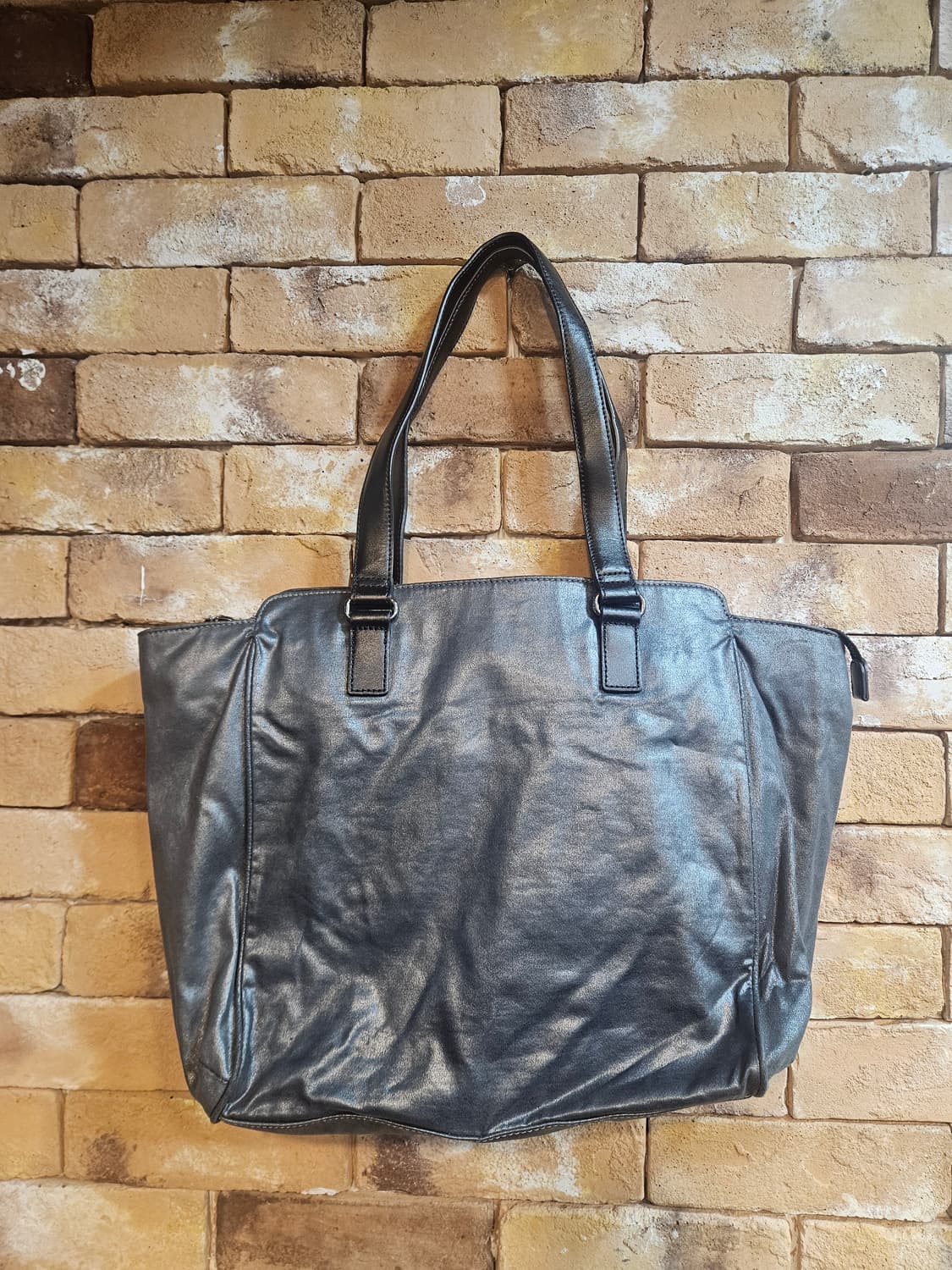 키플링 은색 토트백 겸 숄더백 상품이미지2