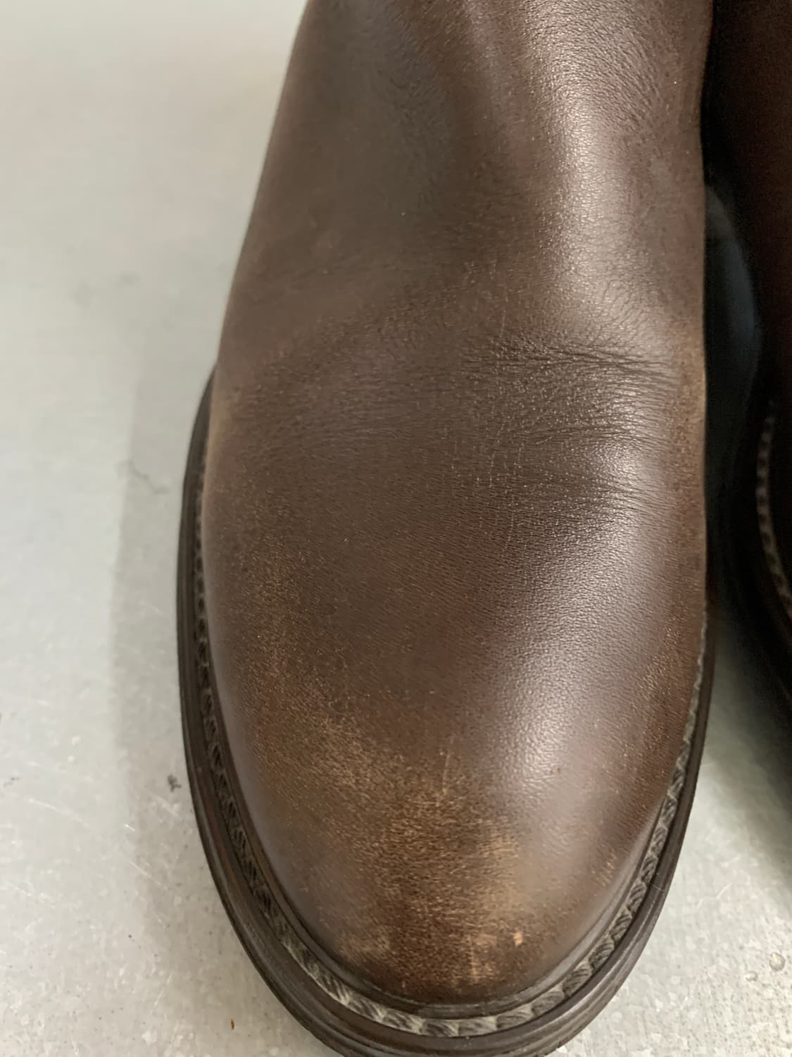 페레가모 롱 가죽 부츠 6(250) 상품이미지4