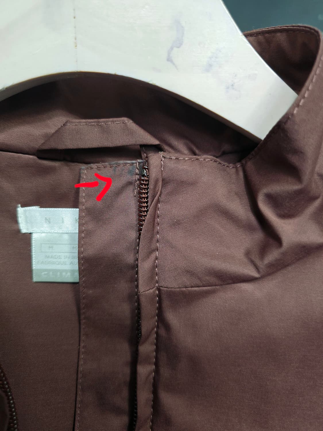 나이키 골프 00s 스우시 브라운 바람막이 조끼 상품이미지5