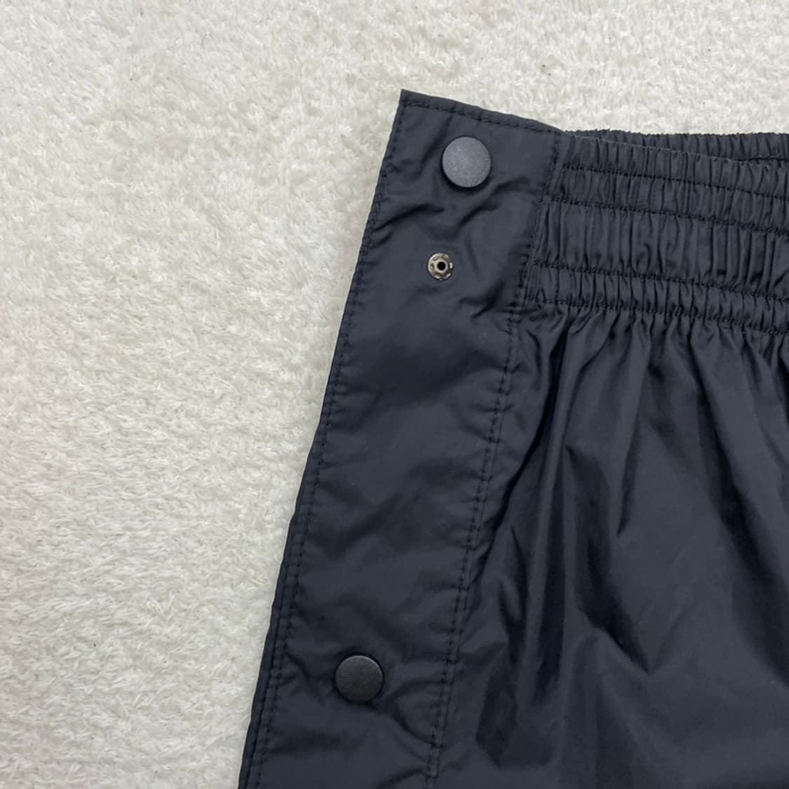 NIKE 나일론 사이드 버튼 트레이닝 팬츠 블랙 XL 상품이미지3
