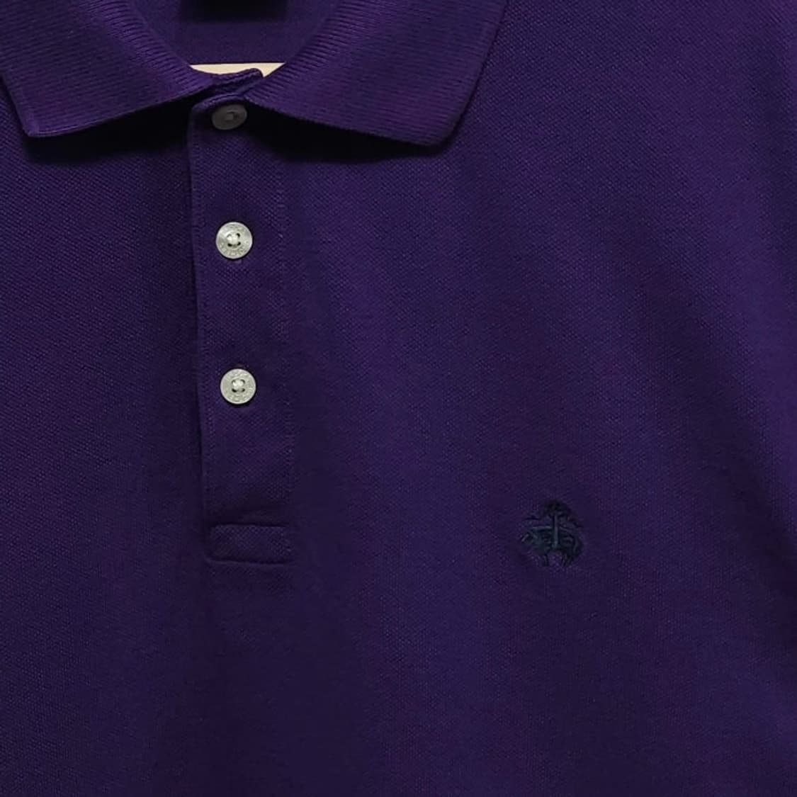 100 Brooks Brothers 브룩스브라더스 반팔 카라티 퍼플 상품이미지2