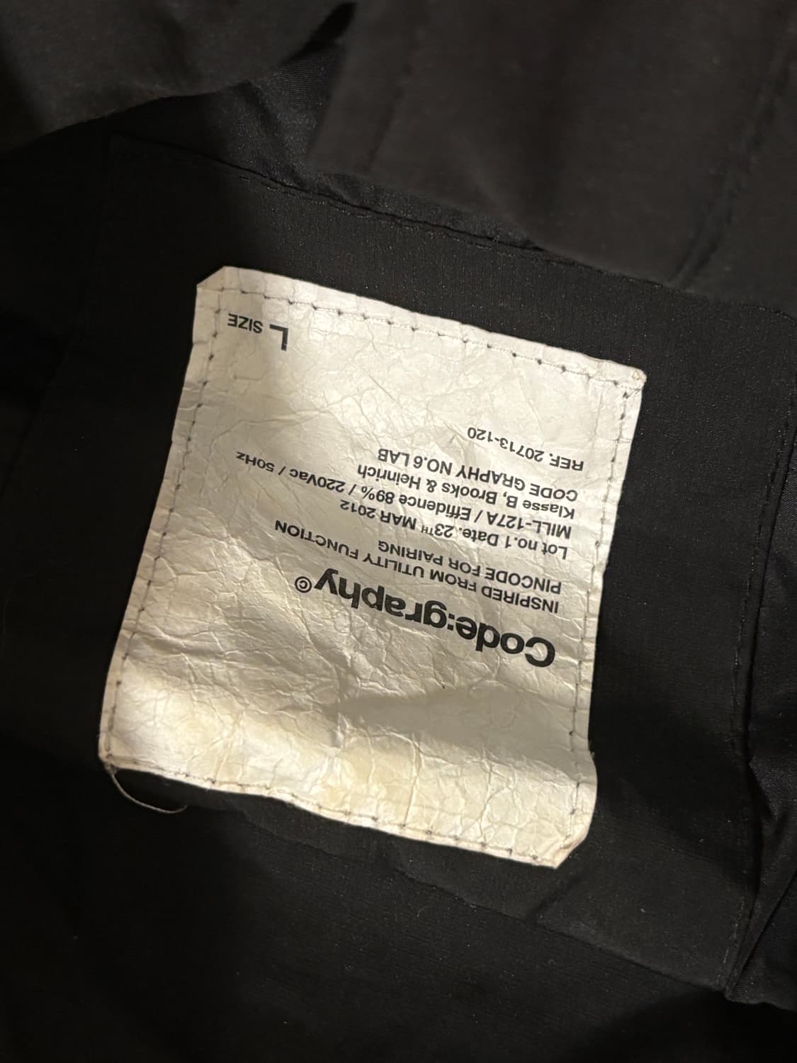 코드그라피 2-WAY 테크 숏 자켓_블랙 상품이미지5