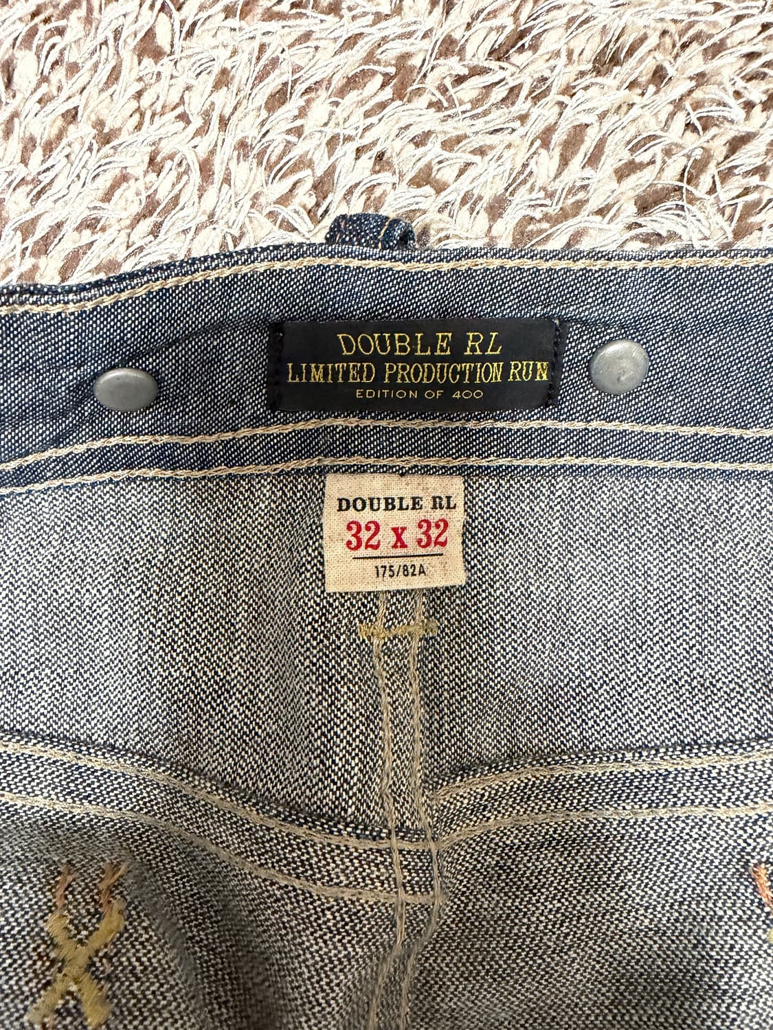 rrl 스트레이트 레그 리미티드 에디션 데님 32*32 상품이미지6