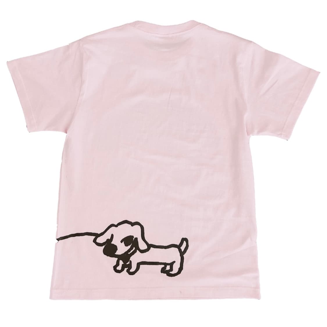 mmiriku doggy T-shirt 핑크 연핑크 반팔 상품이미지2