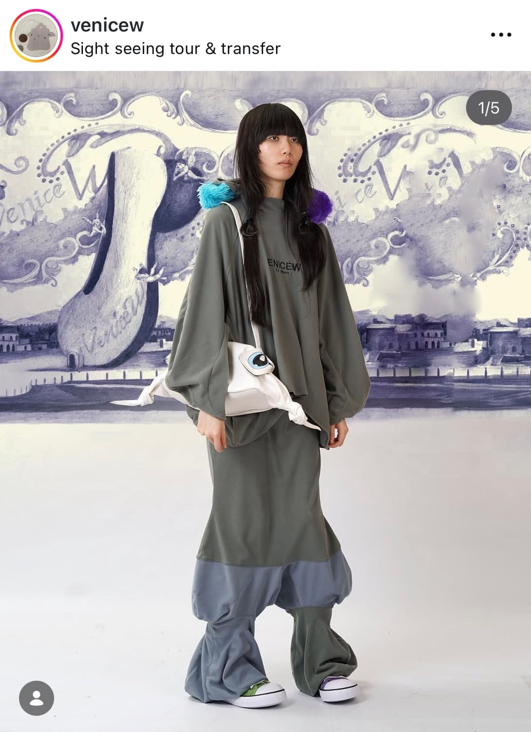 venicew 가방 화이트 상품이미지1