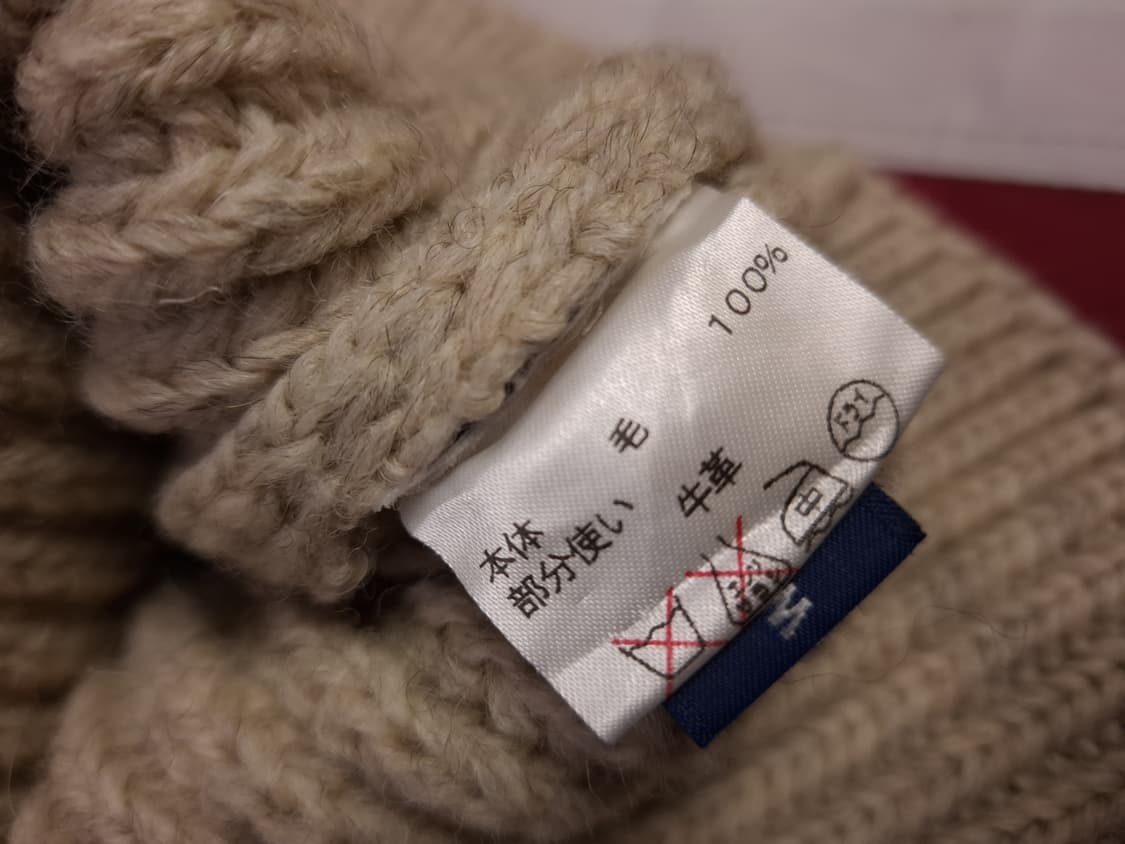 오리지날 영국제조 하이랜드2000 헤비울 코만도니트 상품이미지4