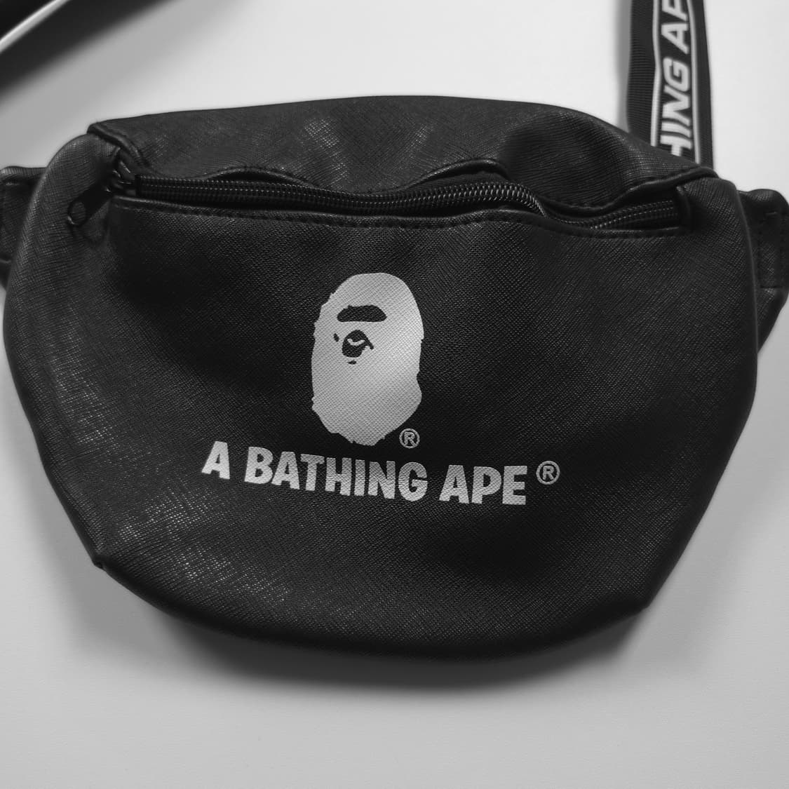 베이프 일본 잡지 부록 레더 웨이스트 백 (OS) 상품이미지3