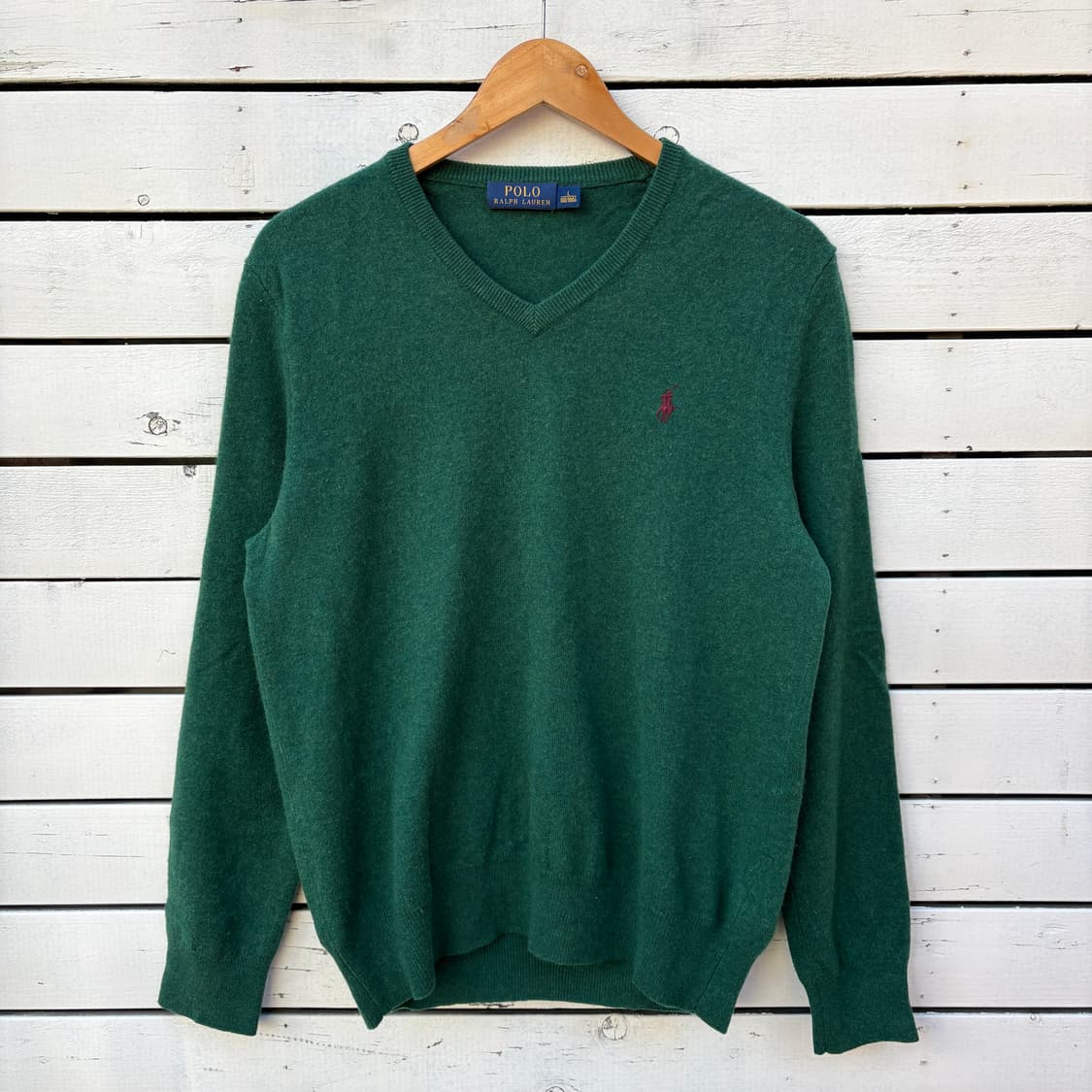 Polo 폴로 울 브이넥 니트 상품이미지1