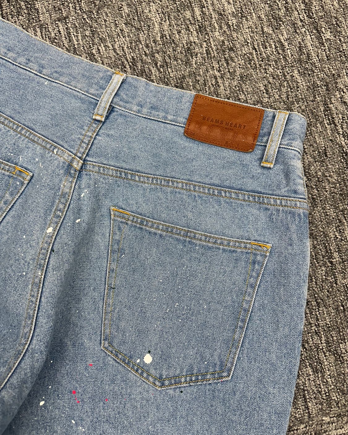 (허단41)BEAMS HEART 커스텀 데님-M1743 상품이미지7