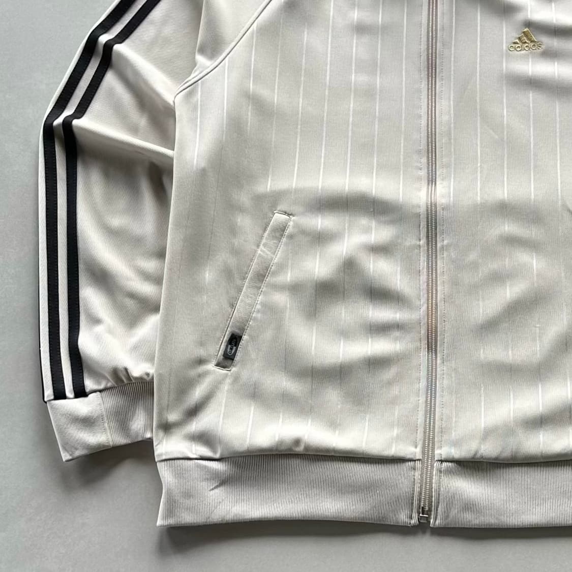 [L]아디다스 베이지 골드 트랙탑 져지 상품이미지3