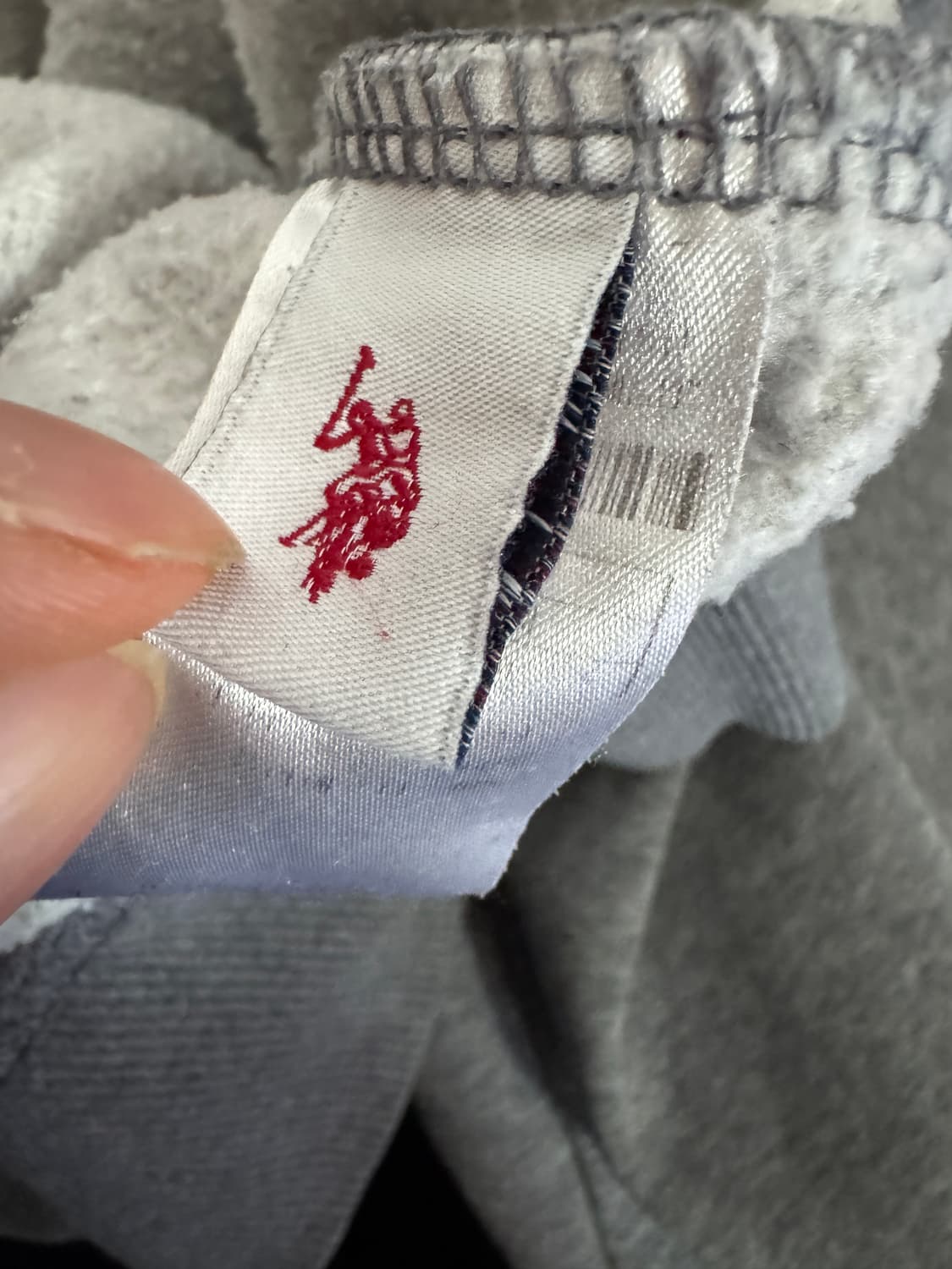 Us 폴로 아센 트레이닝 포니 로고 기모 맨투맨 M~L 상품이미지5