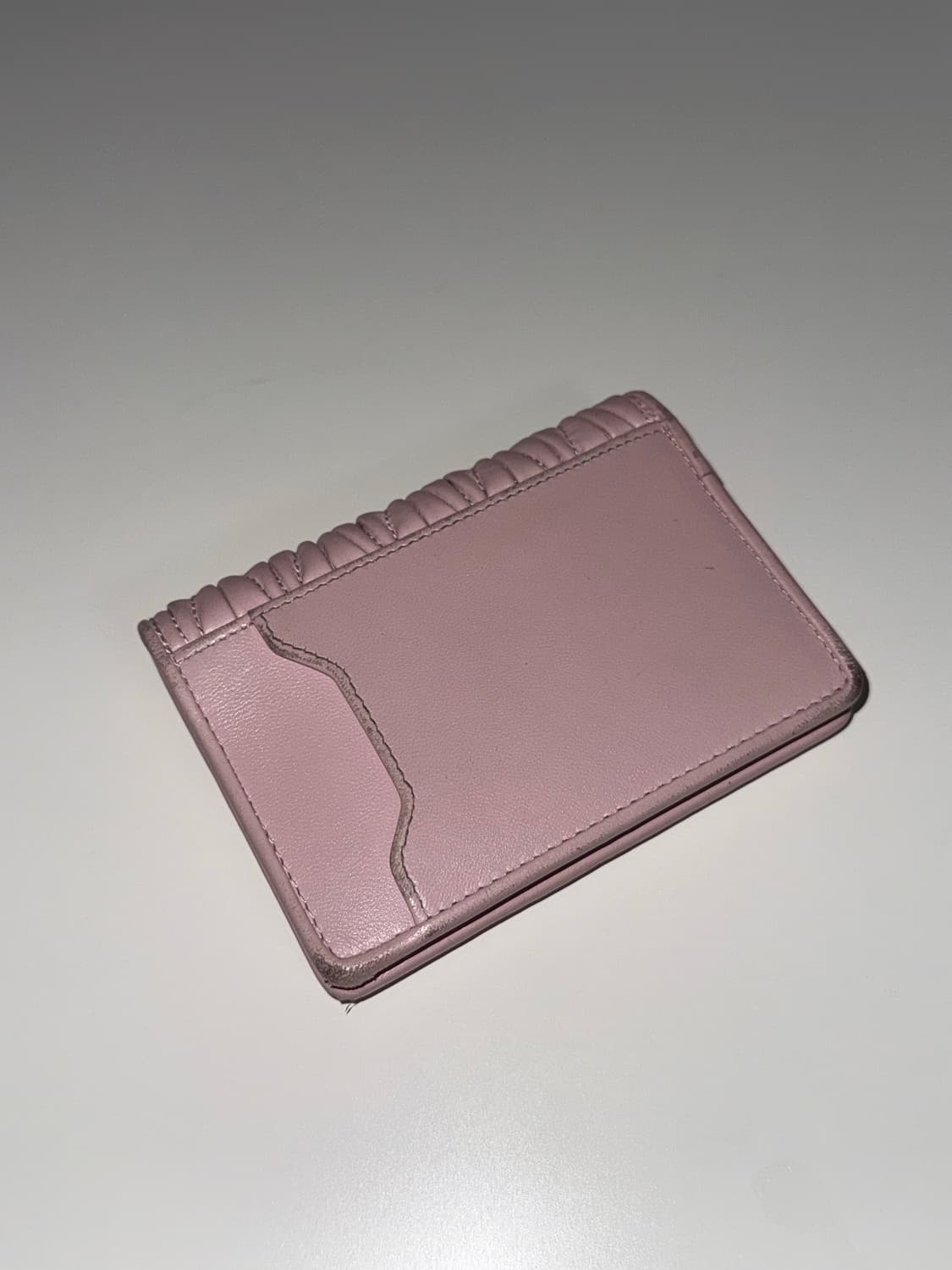 미우미우 카드지갑 핑크 상품이미지4