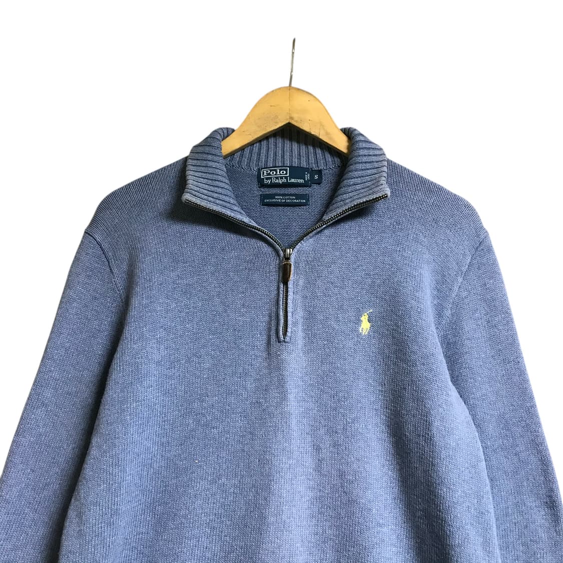 폴로 랄프로렌  하프 집업 니트 상품이미지1