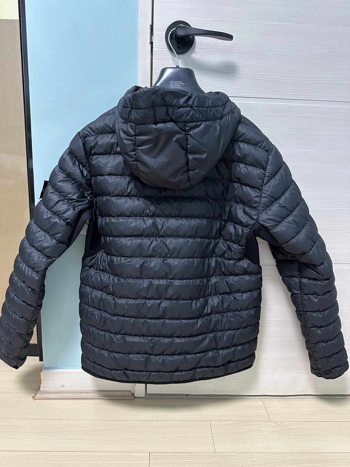 스톤아일랜드 마이크로얀 후드경량패딩 상품이미지2