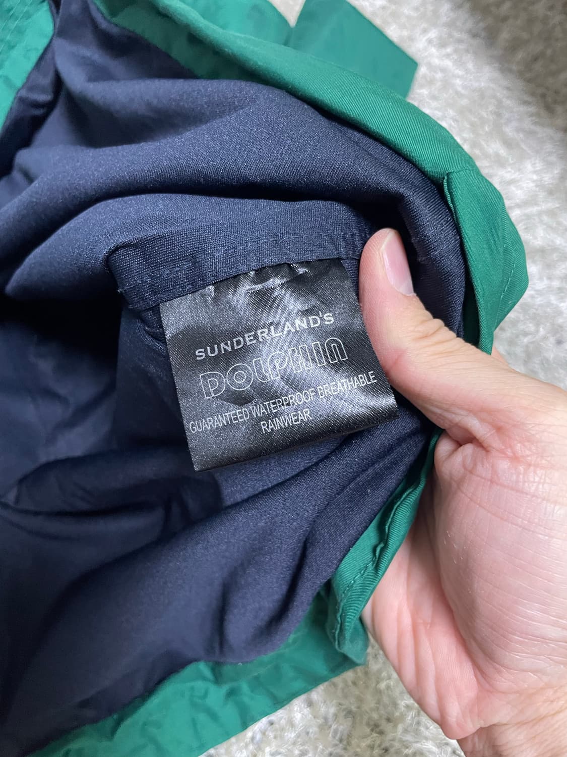 일본판 아놀드파마 반집업 반팔 바람막이 점퍼 사이즈 110 상품이미지5