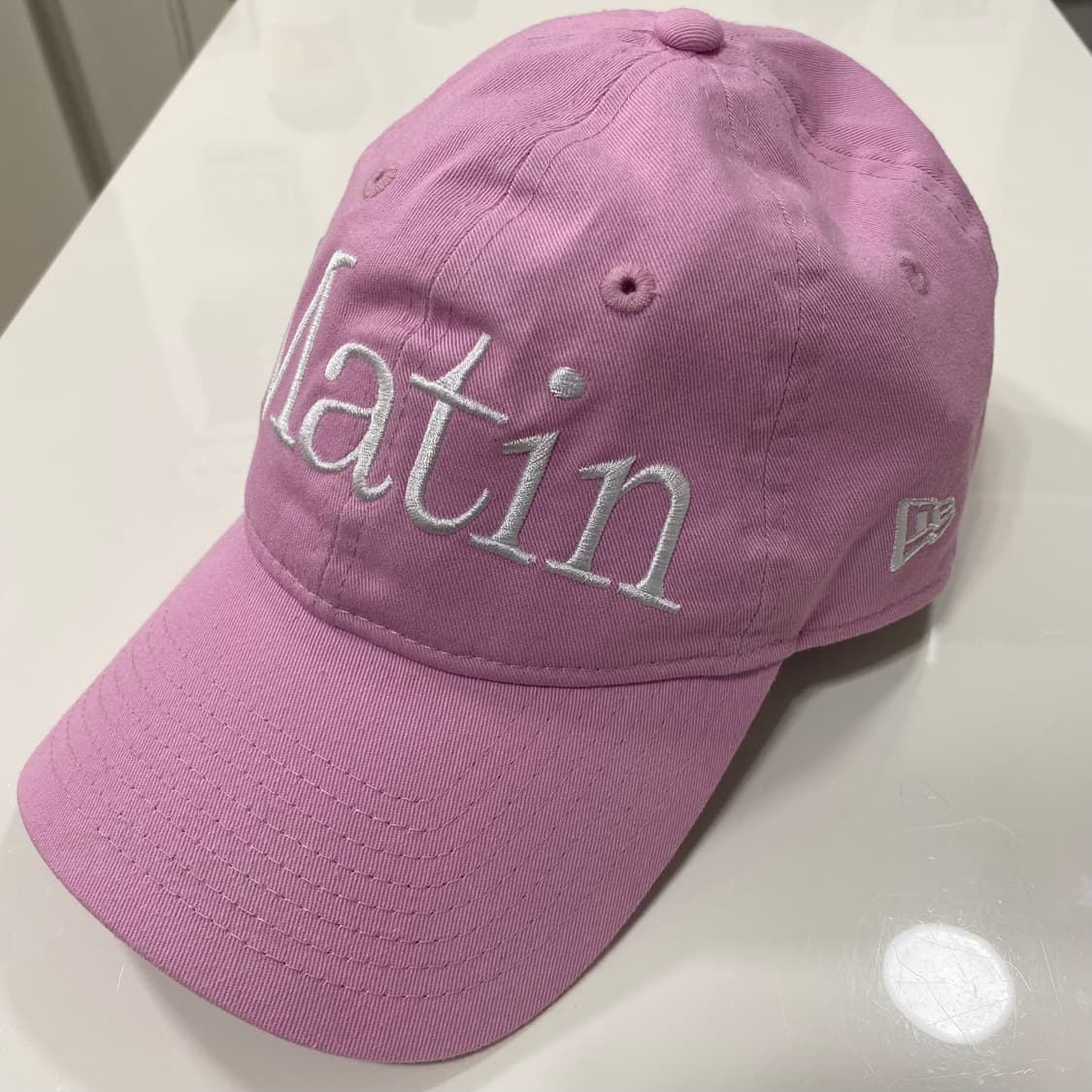 마뗑킴 뉴에라 볼캡 핑크 상품이미지1