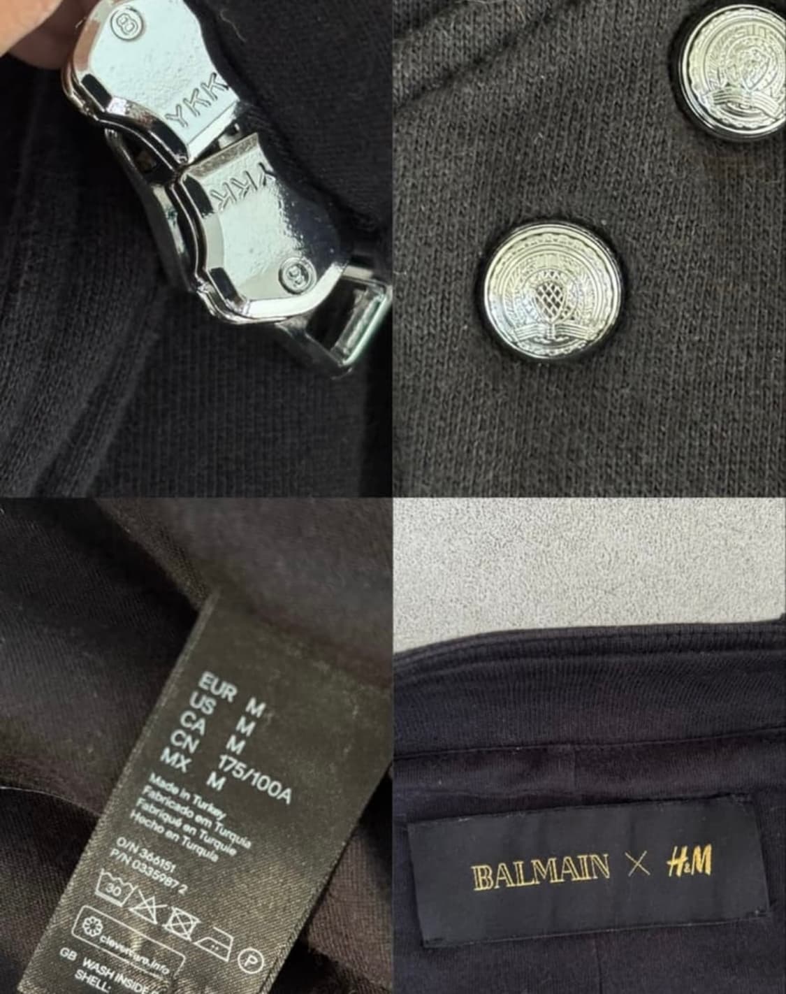 발망 H&M 자켓 상품이미지3