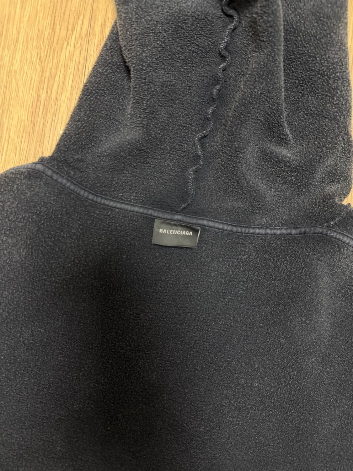 발렌시아가 3B 스포츠 아이콘 인사이드-아웃 후드집업 상품이미지5