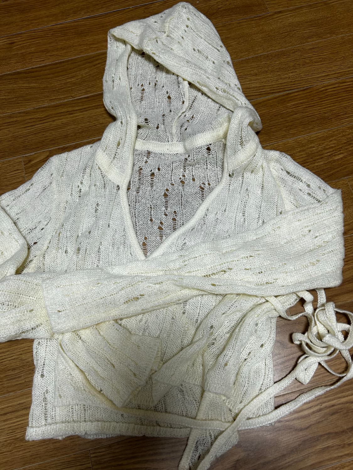 세릭 후디 랩 가디건 상품이미지7