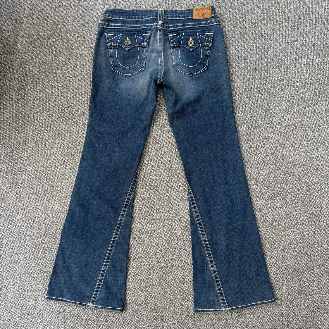 트루릴리전 화이트 스티치 부츠컷 31 상품이미지2