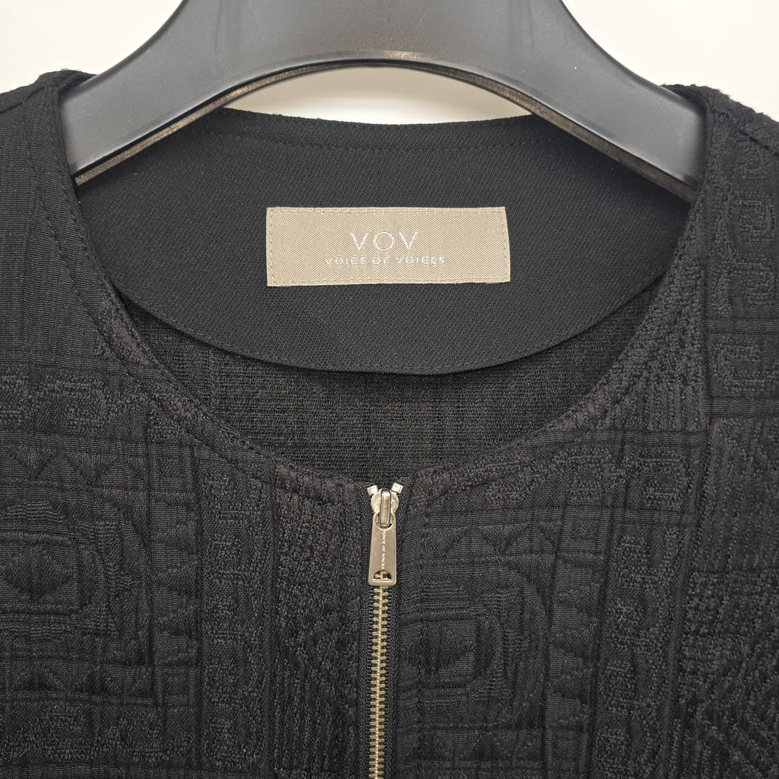 VOV 자카드 텍스처 집업 자켓 상품이미지3