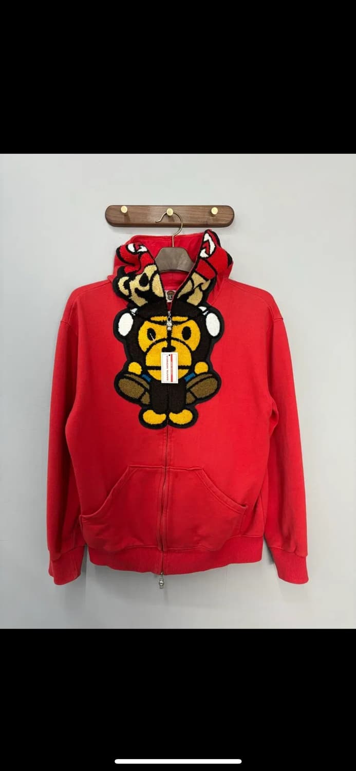 베이프 마일로 X 슈퍼마리오 콜라보 후드집업 H1965 상품이미지3