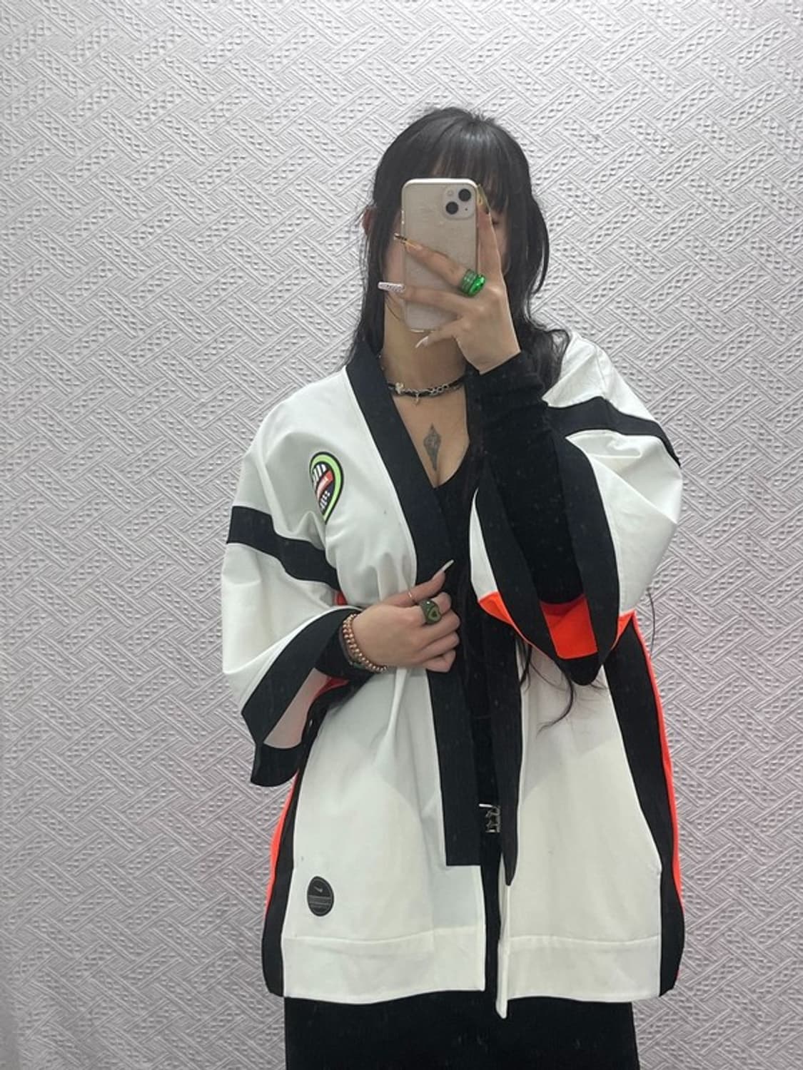 나이키 X 엠부쉬 희귀 유니크 유카타 도복 져지 M C08084 상품이미지2