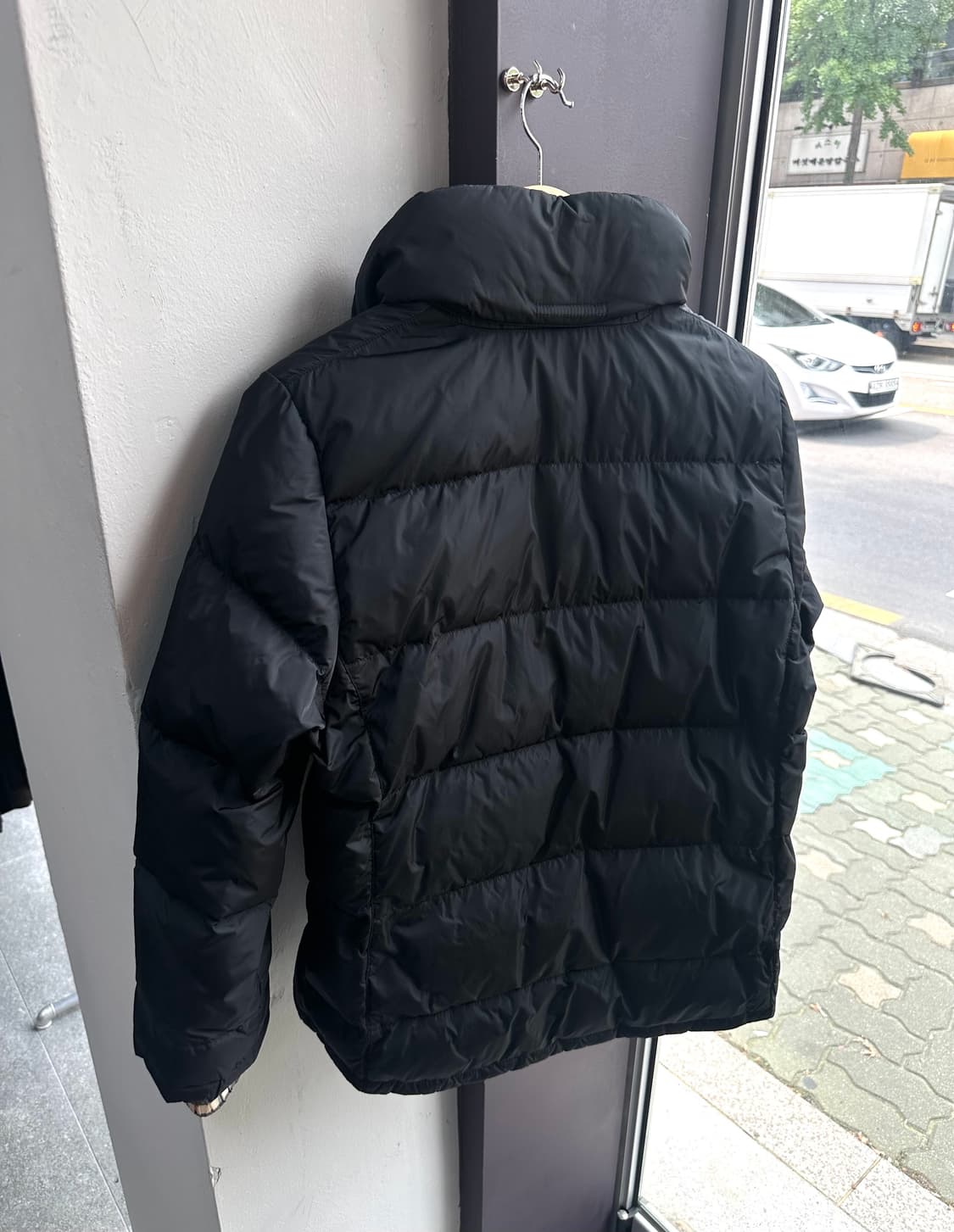 M/ 버버리 블랙 퀼팅 패딩 점퍼 상품이미지8